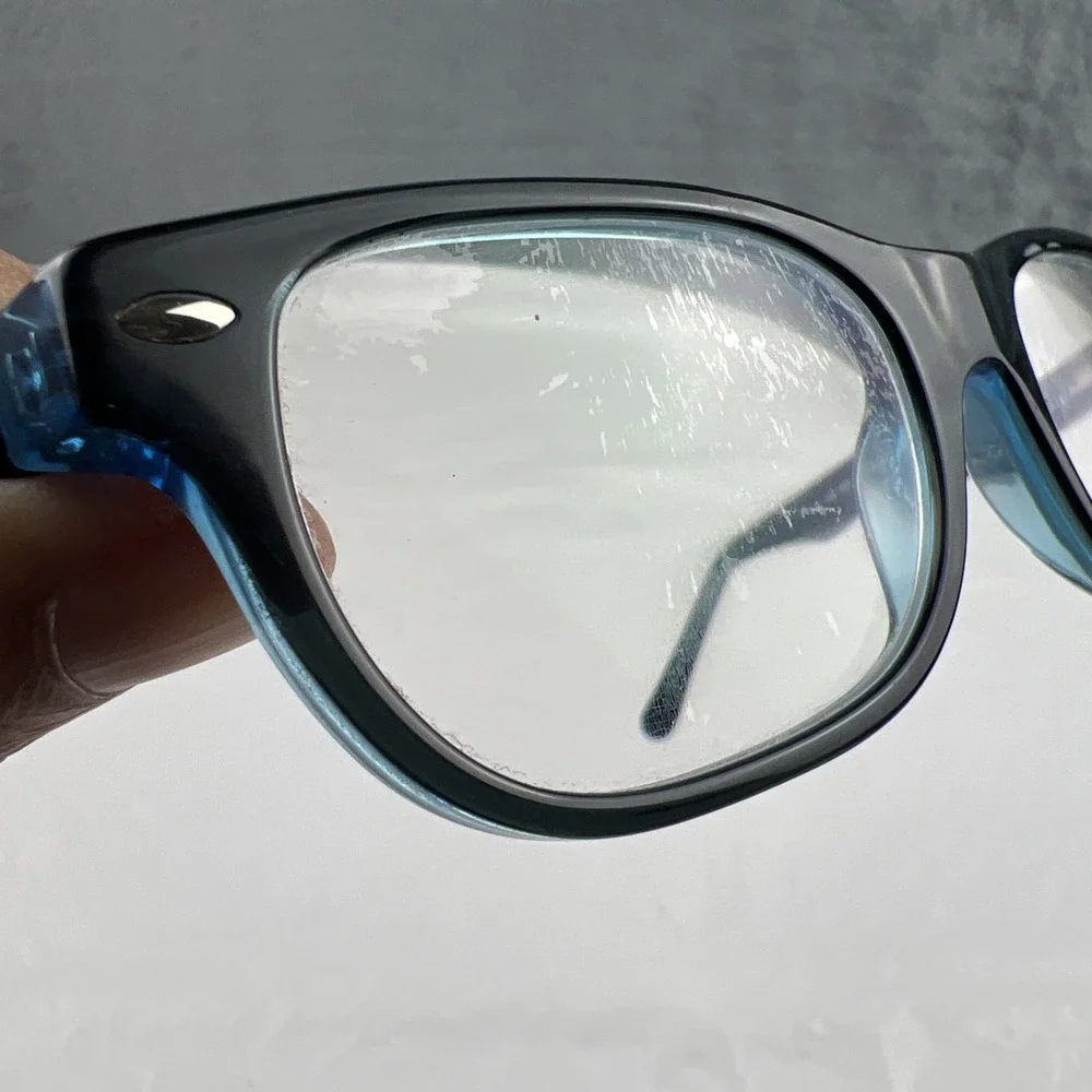 Ray-Ban RB 1555 3667 Eyeglasses Youth Blue Full Rim 46-16-125 Frames Only